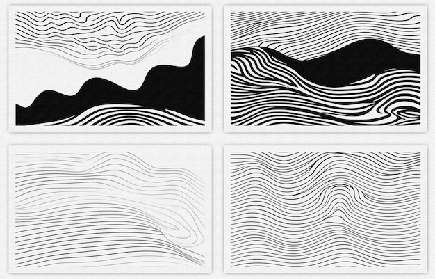 una serie de pinturas por artista visual que es de la serie por artista visual