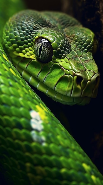 Serpente verde