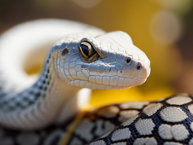 Serpentine Elegance Jornada proposital de Snake039 capturada em fotografia editorial