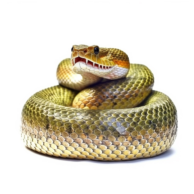 Una serpiente con un fondo blanco que dice 'serpiente'