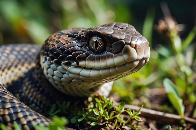 Serpiente en la naturaleza