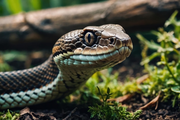 Serpiente en la naturaleza