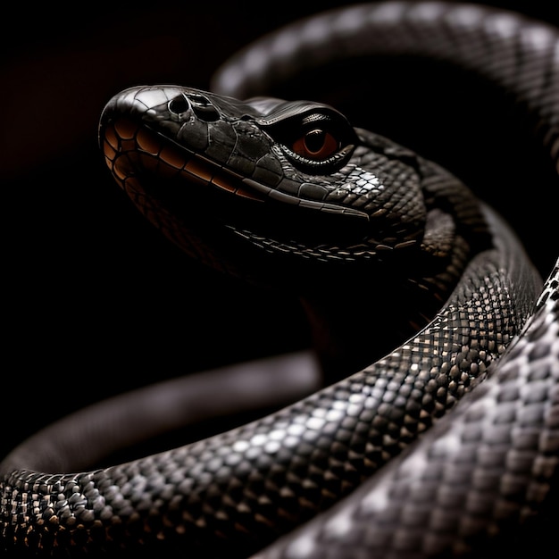 Foto una serpiente