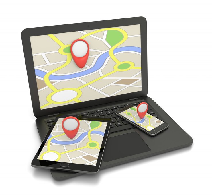 Foto servicio de mapas en línea