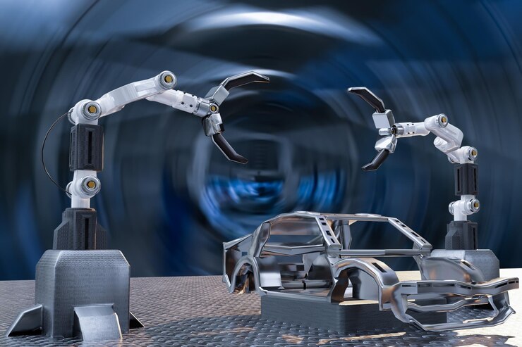 Servicio de procesamiento de producción de automóviles en robot de fábrica robot de mano de brazo de control robótico AI de alta tecnología