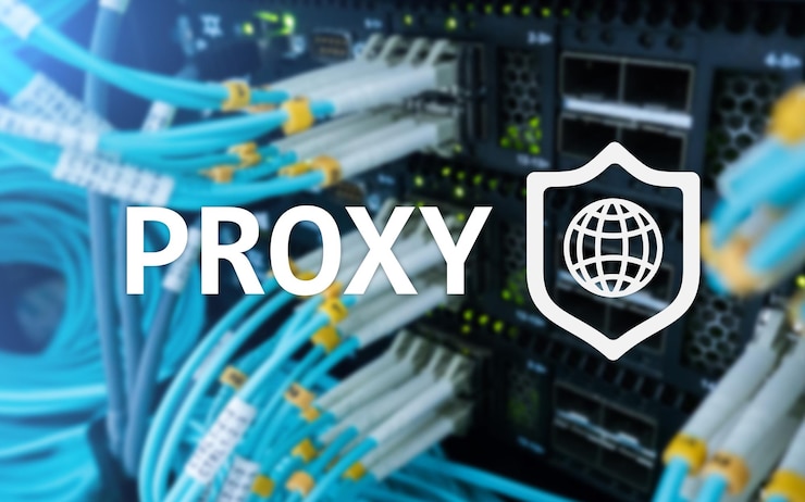 Foto servidor proxy vpn tecnología de red privada virtual seguridad cibernética