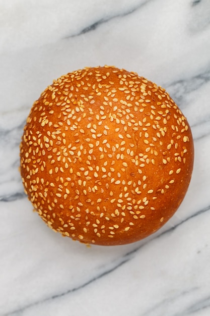 Sesambrötchen für Hamburger