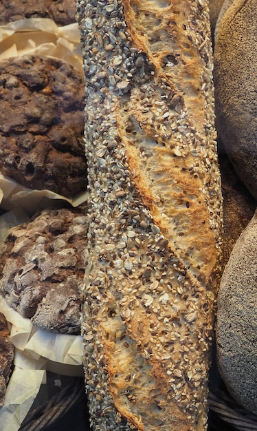 Sesambrot gebackenes Essen