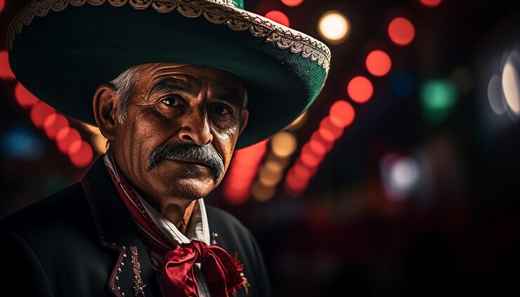 Foto sesión de fotografía del día de la independencia de méxico fotografía de retrato
