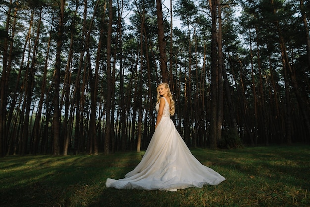 sesión de fotos de boda de una pareja joven