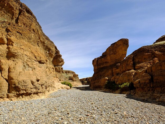 Sesriem canyon no deserto do namibe sossusvlei namíbia