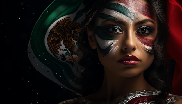 Sessão de fotografia do dia da independência do México Fotografia de retrato