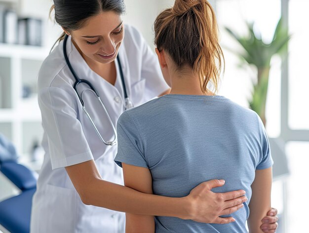 Foto sessões de fisioterapia realizadas na clínica