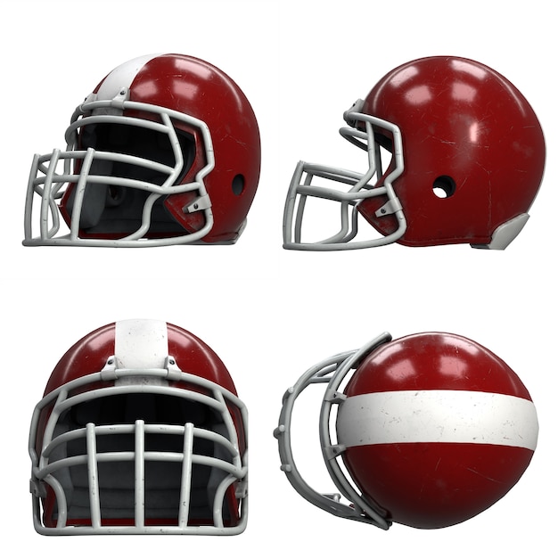 Set alter American Football Helme