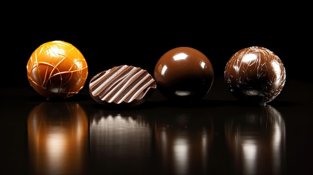 Set de bombones de chocolate Generative Aix9