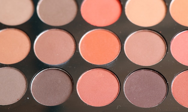 Set de paleta de sombras de ojos.