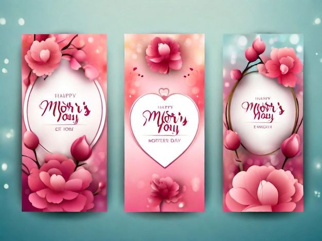 Set de pancartas para el Día de la Madre