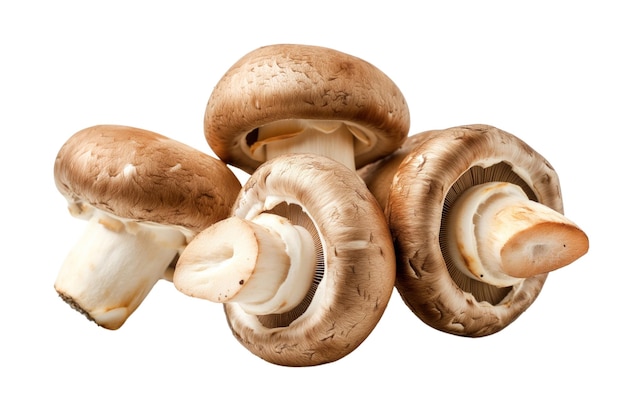 setas de champignon aisladas