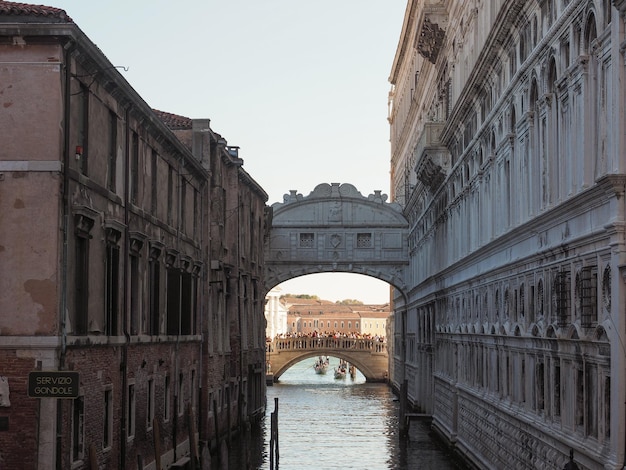 Seufzerbrücke in Venedig