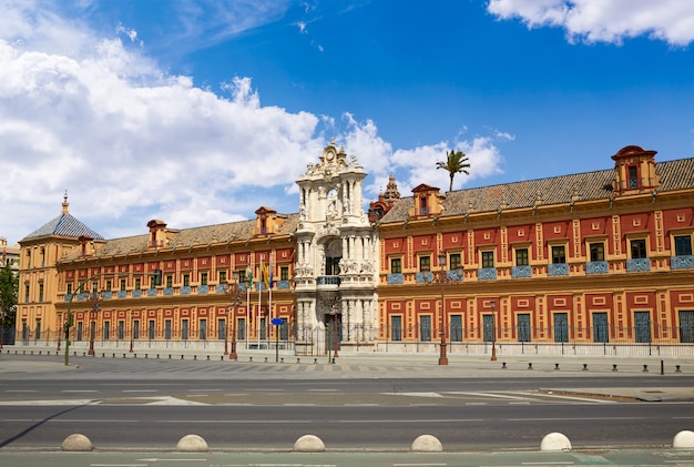 Sevilla Palacio San Telmo in Andalusien Spanien