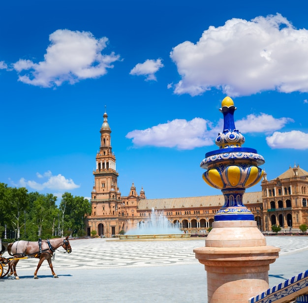 Sevilla Sevilla Plaza España Andalucía España