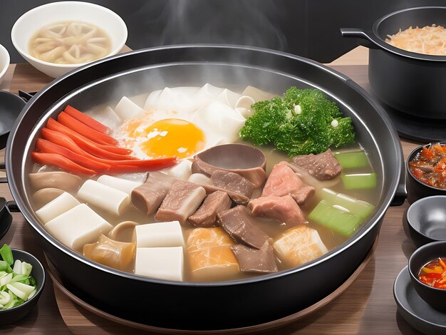 Foto shabu yentafo hotpot el gran conjunto de fotos