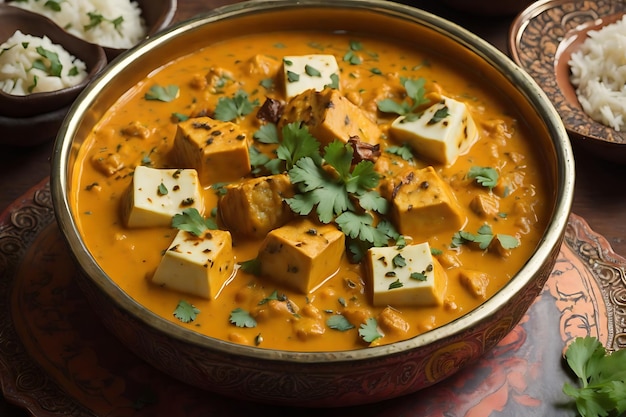 Shahi Paneer, ein indisches Hauptgericht