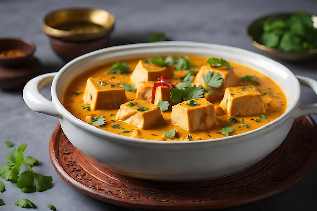 Shahi Paneer un plato principal indio