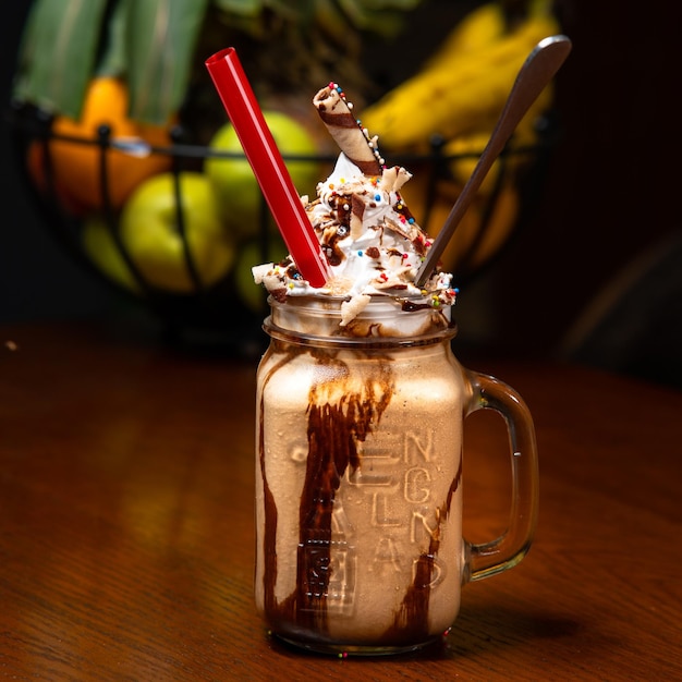 SHAKE DE BROWNIE DE CHOCOLATE