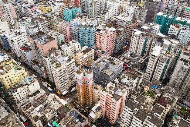 Sham Shui Po, Hong Kong 28 de agosto de 2018:-Cidade de Hong Kong