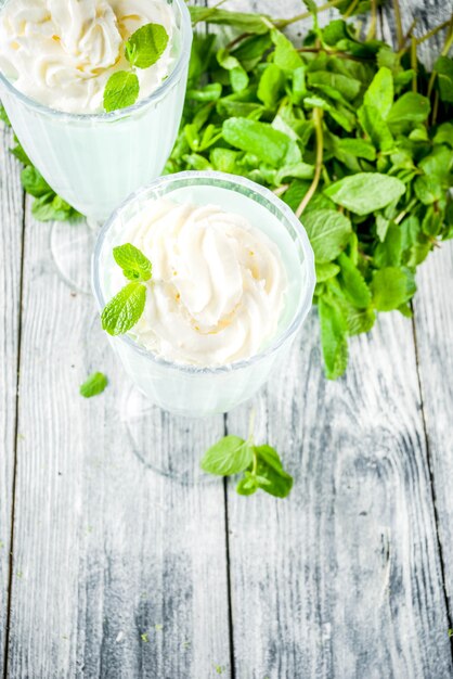 Shamrock mint shake