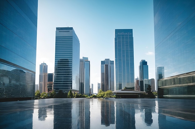Shanghai Luiza moderne Stadtwolkenkratzer-Geschäftsbürogebäude