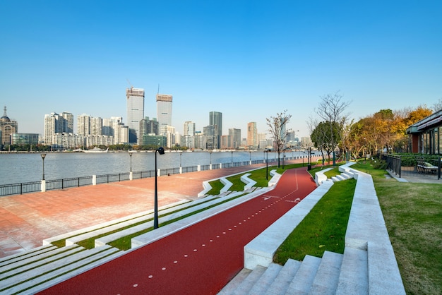 Shanghai Skyline der Stadt