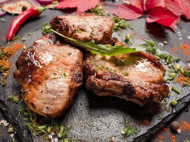 Shashlik porção cozinha nacional georgiana