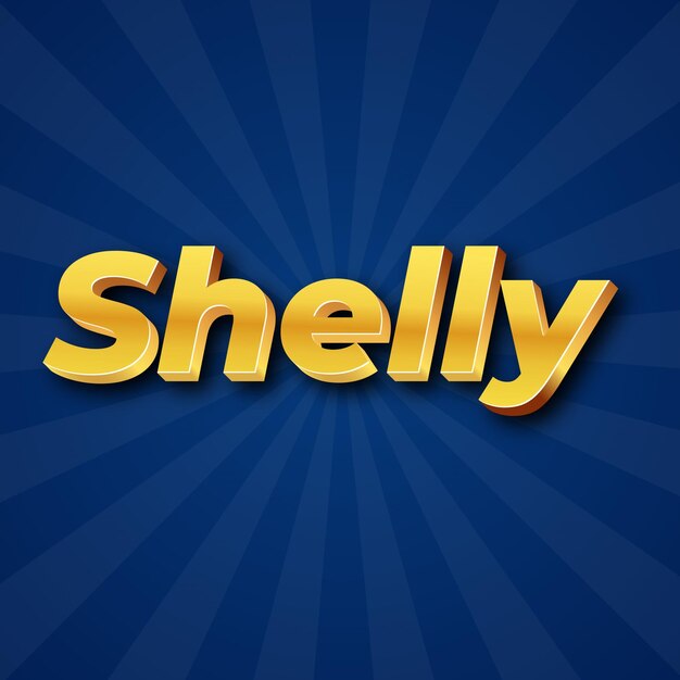 Shelly Texteffekt Gold JPG attraktives Hintergrundkartenfoto