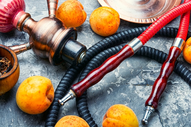 Shisha da Arábia com tabaco de damascos