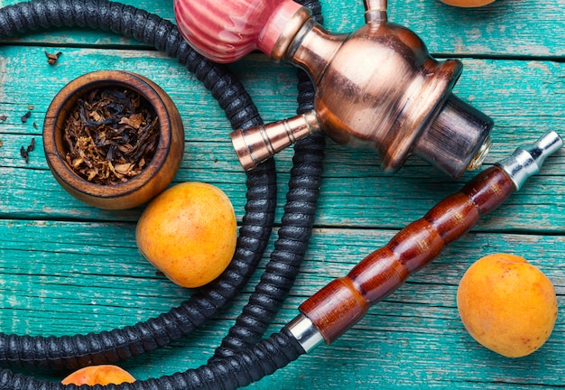 Shisha da Arábia com tabaco de damascos