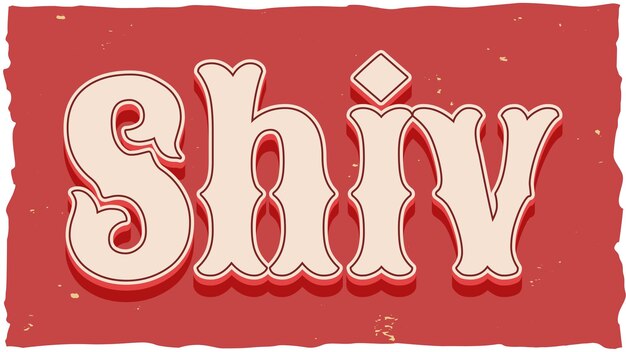 Shiv-Vintage-Text