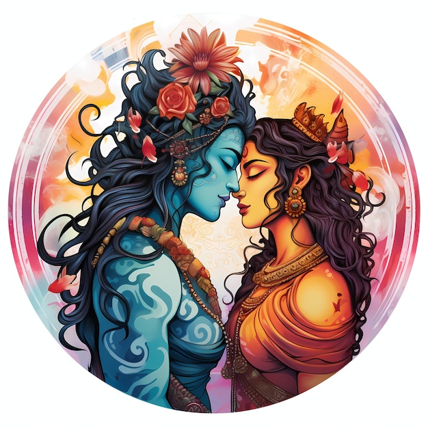 ShivShakti Dios Shiva y la diosa Parvati