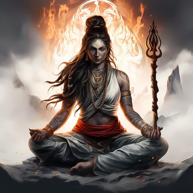 ShivShakti Gott Shiva und Göttin Parvati