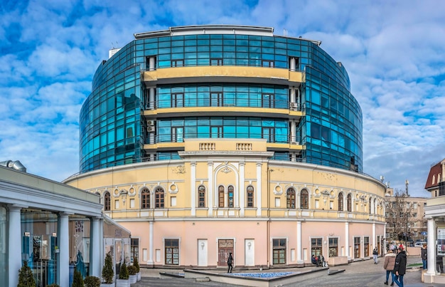 Shopping quadrado grego em Odessa Ucrânia