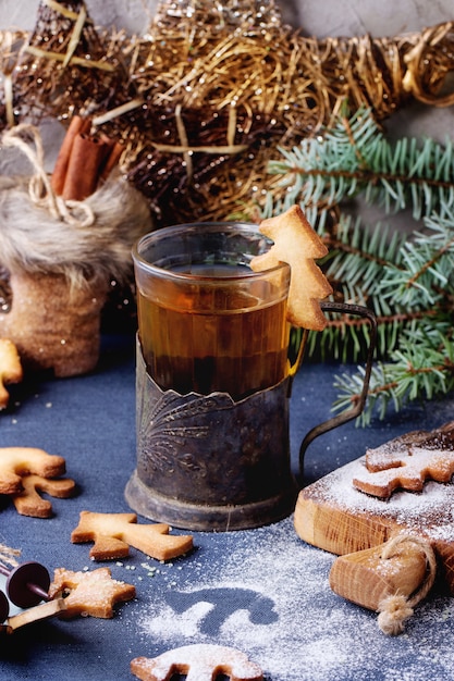 Shortbread Weihnachtsplätzchen für Tassen