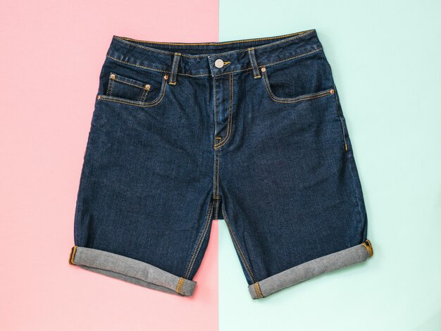 Shorts jeans azul