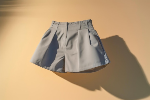 Shorts de seda iluminados por el sol