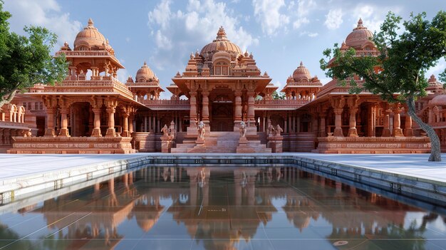 Shri Ram Mandir Templo en Ayodhyabirth lugar Señor Rama 22 de enero f Pran Pratishtha de Shri Ram