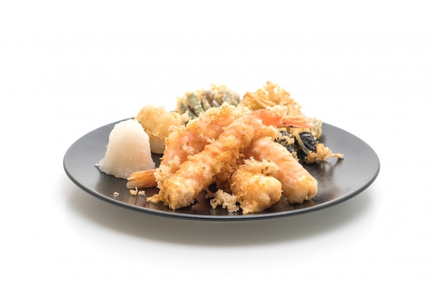 Shrimps Tempura (angeschlagene gebratene Garnelen)