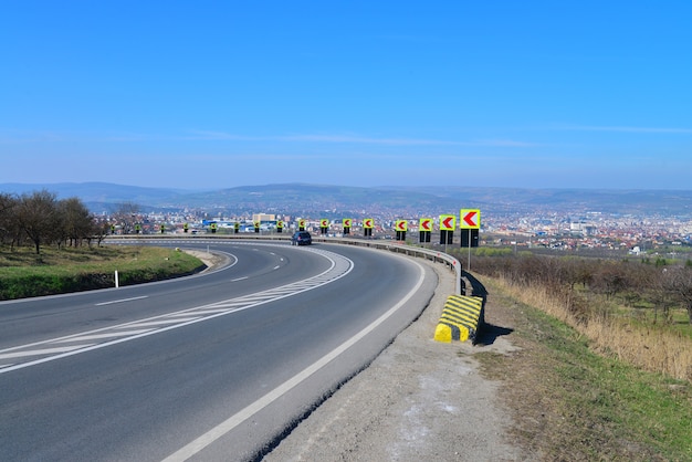 Sibiu Asphaltstraße