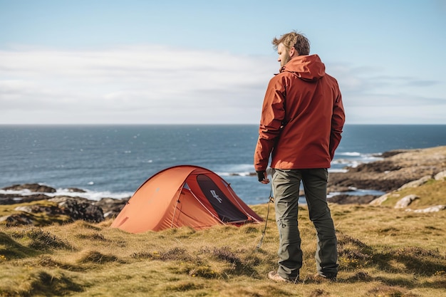 Sich wieder mit der Natur verbinden Nachhaltiges Camping-Reisen