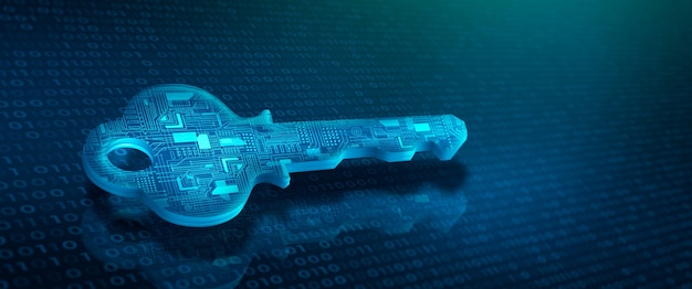 Sicherheit oder privater Schlüssel zum Schutz personenbezogener Daten Datenschutz Datenschutz