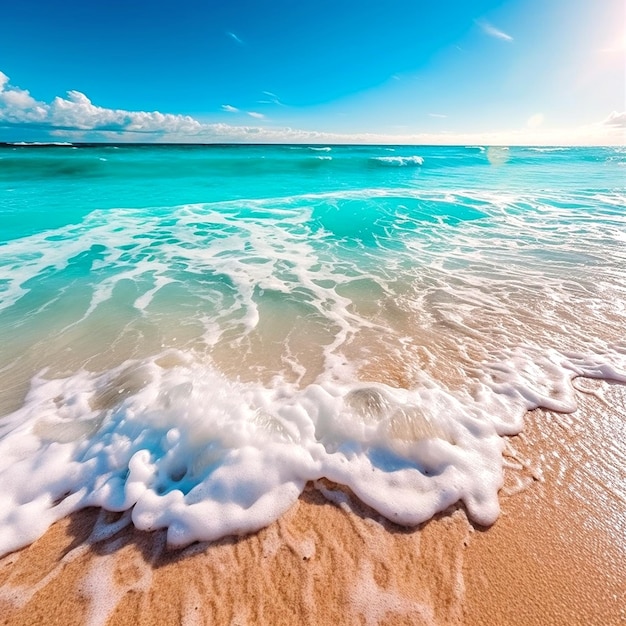 Sicht auf den Strand